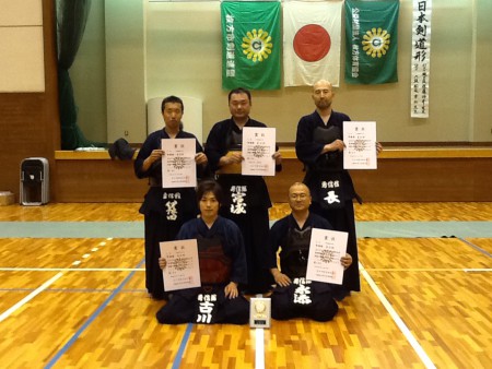 平成２４年春季総体　団体２位